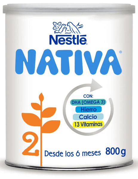 Nativa 2 Leche de Continuación 800 gr