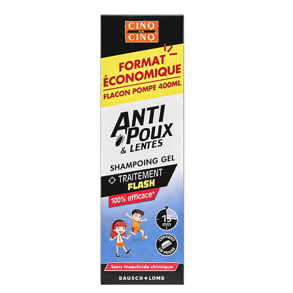 Shampooing Gel Anti-Poux et Lentes 400ml 4