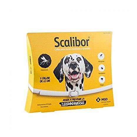 Scalibor Collare Antiparassitario Cani Taglia Grande Bianco 65 cm