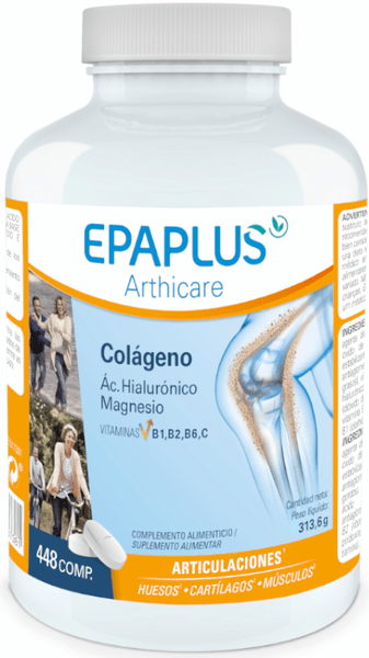 Epaplus Arthicare Colágeno+Hialurónico+Magnesio 448 Comprimidos