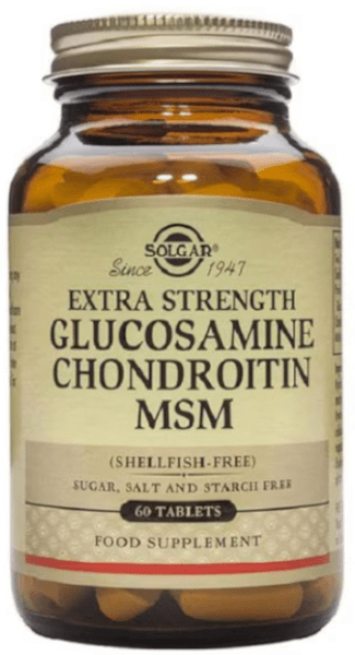 Solgar Glucosamina Condroitina Msm 60 Comprimidos