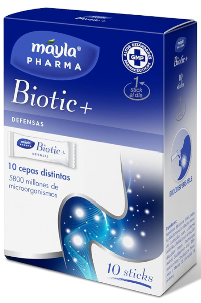 Mayla Pharma Biotic+ 10 Sticks