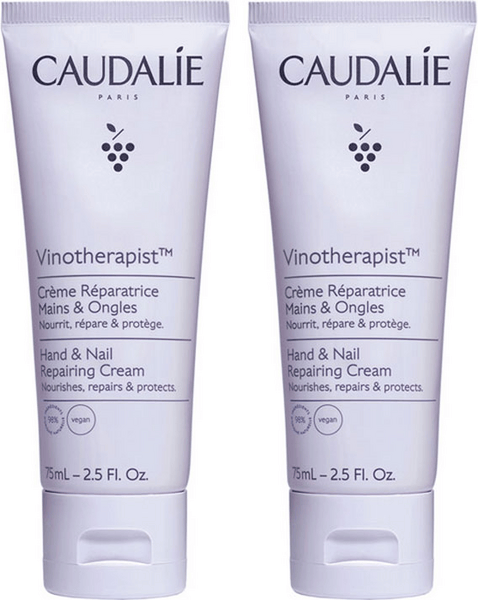 Caudalie Vinotherapist Crema de Manos y Uñas 2x75 ml