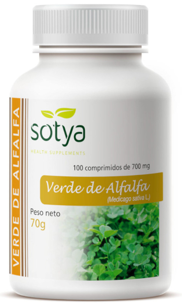 Sotya Alfalfa 700mg 100 Comprimidos