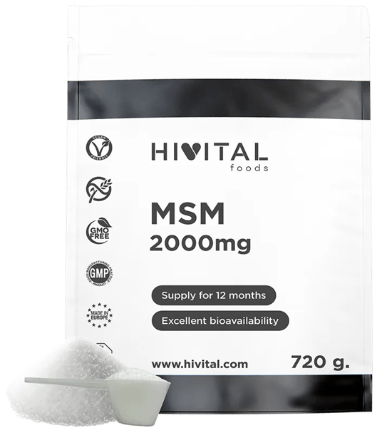 Hivital MSM 2000mg 720 gr