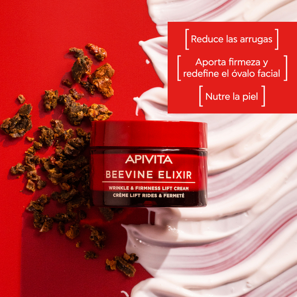 Apivita Beevine Elixir Crema Lift Y Firmeza Textura Rica 50 Ml