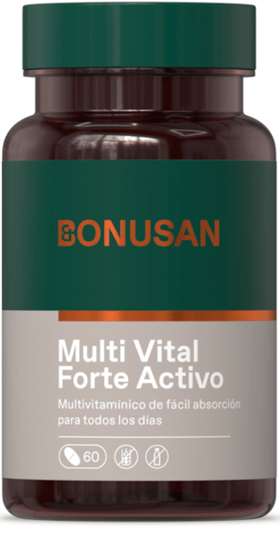 Bonusan Multivital Forte Activo 60 Tabletas - Imagen 2