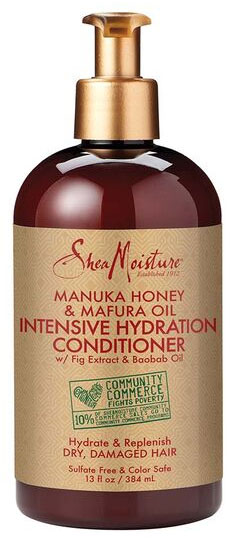 Shea Moisture Acondicionador Con Miel De Manuka Y Aceite Hidratante Intensivo De Mafura 364ml