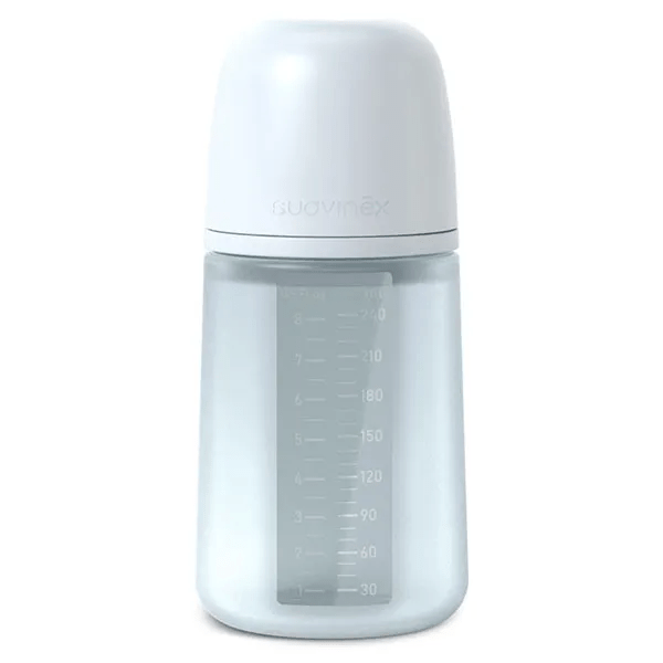 Biberon Silicone Colour Essence Bleu 240ml