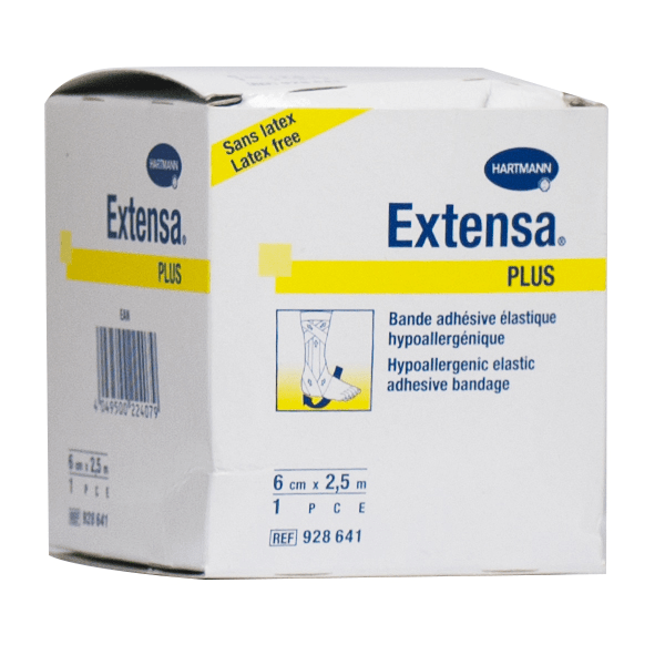 Extensa Plus Bande Adhésive Elastique Hypoallergénique 6cm x 2.5m 2
