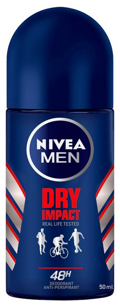 Nivea Men Desodorante Roll On Dry Impact 50ml
