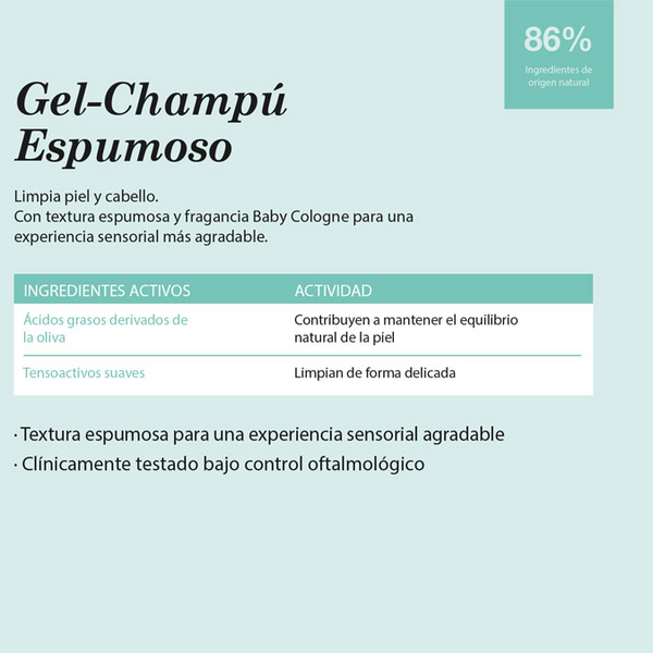 Suavinex Gel Champú Espumoso 400 Ml