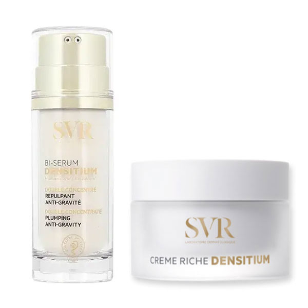 Routine Anti Age Peaux Matures BI-Sérum + Crème riche Densitium