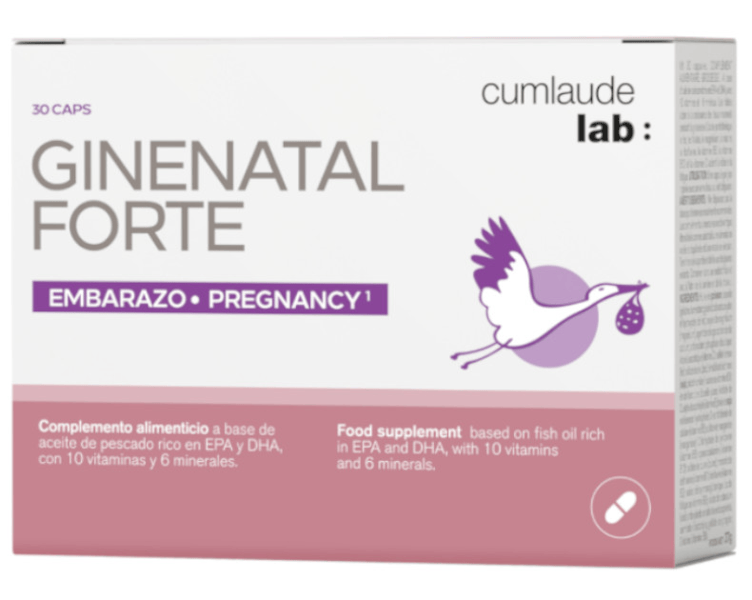 Cumlaude Lab Ginenatal Forte 30 Cápsulas