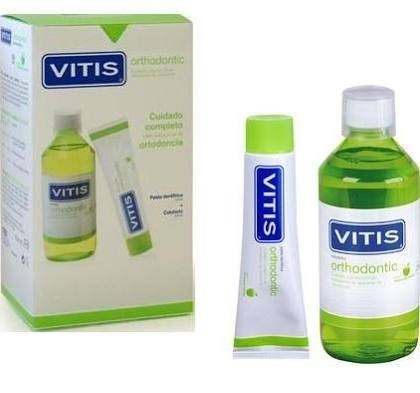 Pack Vitis Pasta Dentífrica Orthodontic 100ml + Colutorio 500ml