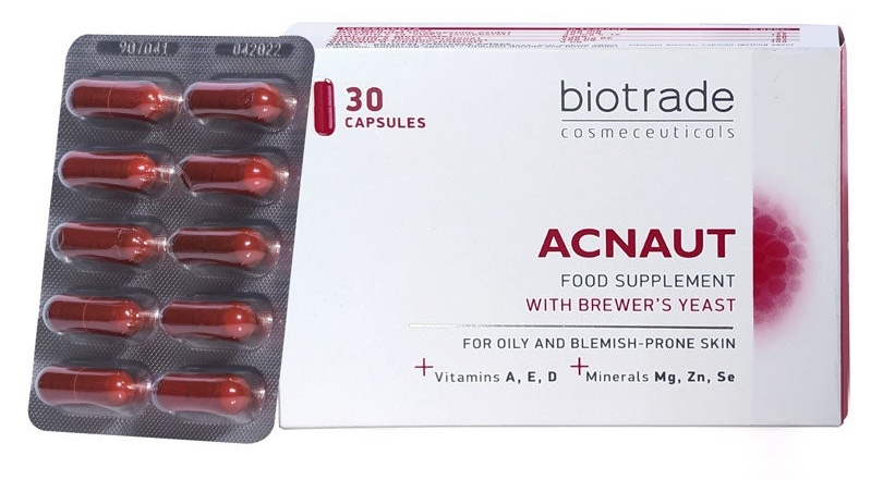 Biotrade Acnaut Suplemento 30 Cápsulas