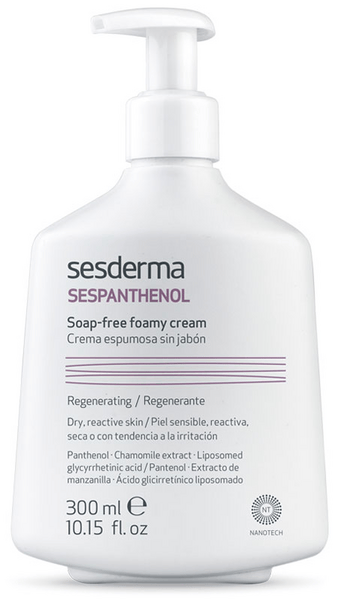Sesderma Sespanthenol Crema Espumosa sin Jabón 300 ml