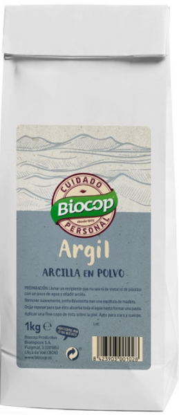 Biocop Arcilla Blanca Argil  1kg