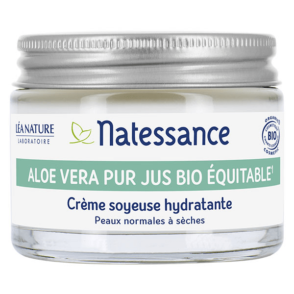Aloe Vera Crème Soyeuse Hydratante Bio 50ml 5