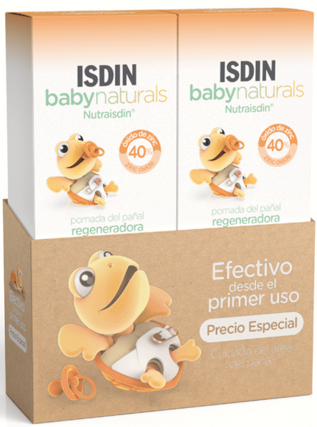 Isdin Crema Babynaturals Zn40 2X100ml