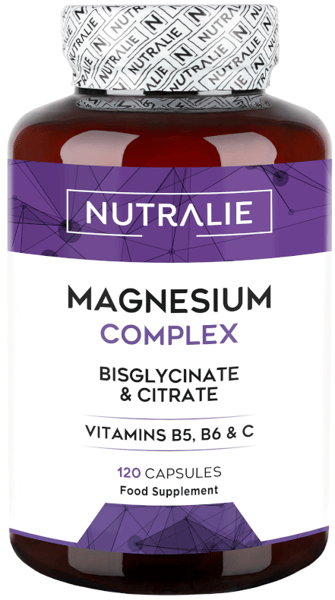 Nutralie Magnesio Complex Bisglicinato y Citrato 120 Cápsulas