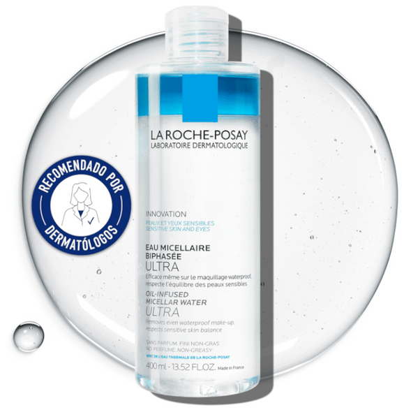 la roche posay agua micelar bifasica ultra 400 ml