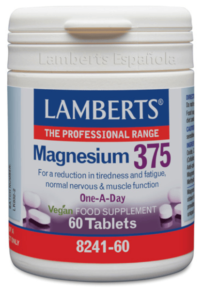 Lamberts Magnesio 375 60 Tabletas