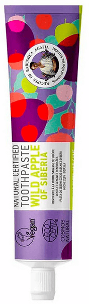 Green Agafia Pasta Dental Fortalecedora Manzana Salvaje 85 gr