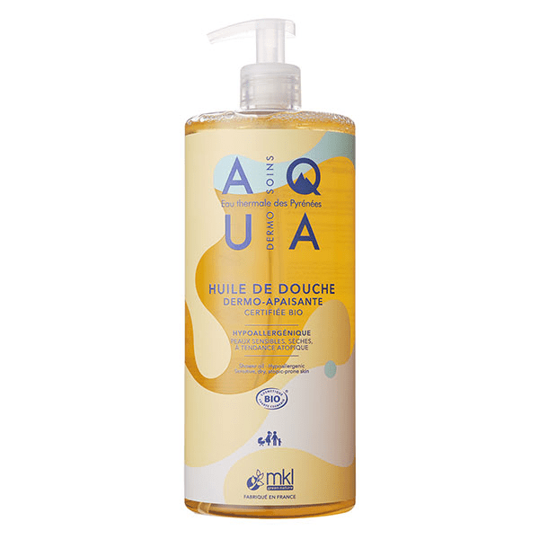 - Aqua : Huile de Douche Dermo-Apaisante BIO** 1L 3