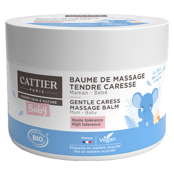 Bébé Baume de Massage Tendre Caresse Bio 100g 2