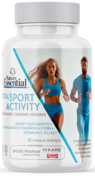 Nature Essential Total Sport Activity 30 Cápsulas Vegetales