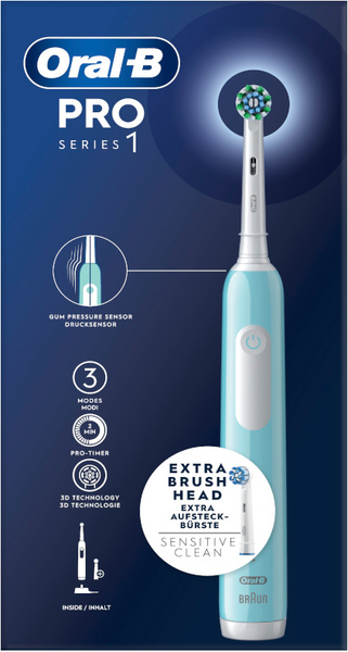 Oral-B Cepillo Eléctrico Pro 1 Azul Caribe