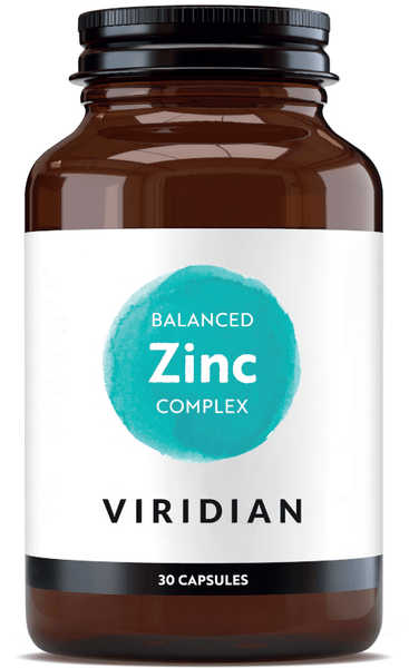 Viridian Zinc Balanceado Complex 30 Cápsulas