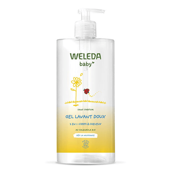 Bébé Gel lavant doux Calendula Sans parfum 750 ml 5