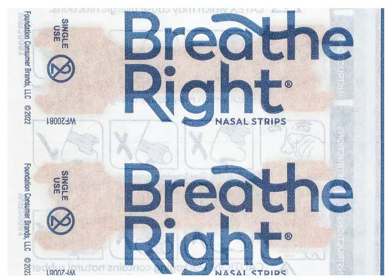 Breathe Right Tiras Nasales Grandes 30 Uds