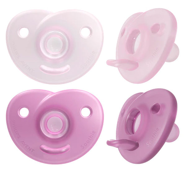 Avent Chupetes Soothie 0-6m Rosa 2 Unidades
