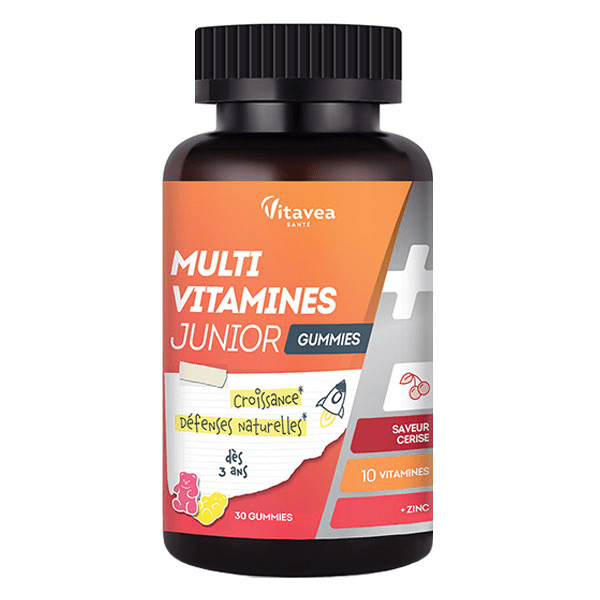 Multi Vitamines Junior Croissance Défenses naturelles 30 gummies 3
