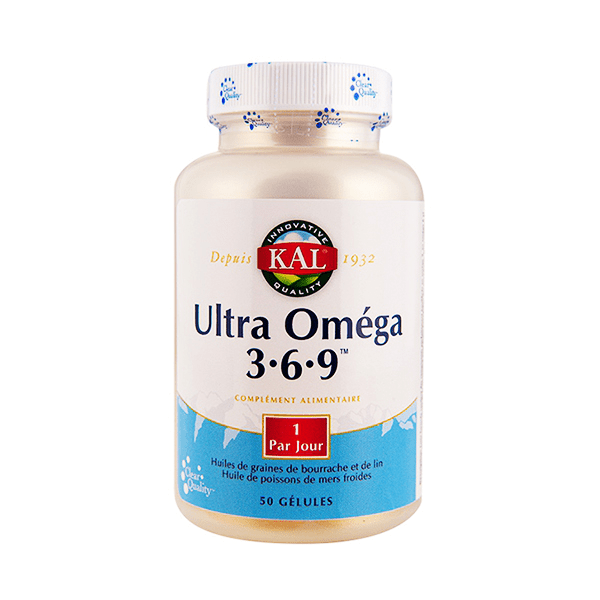 Ultra Oméga 3.6.9 50 gélules 3