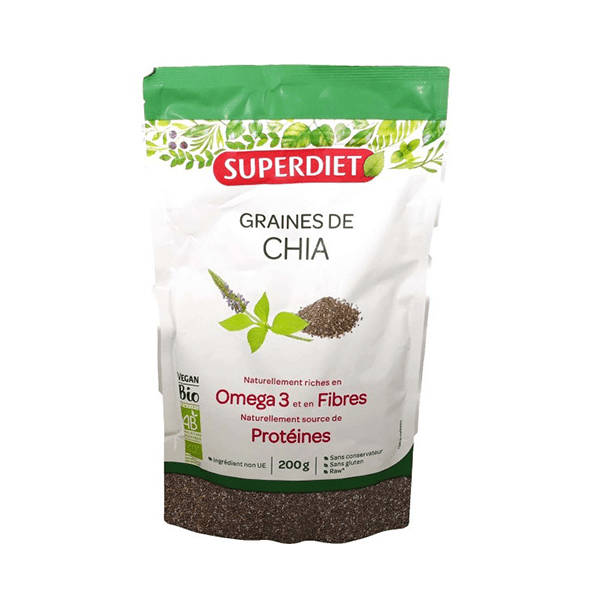 Superfood Graines de Chia Bio 200g