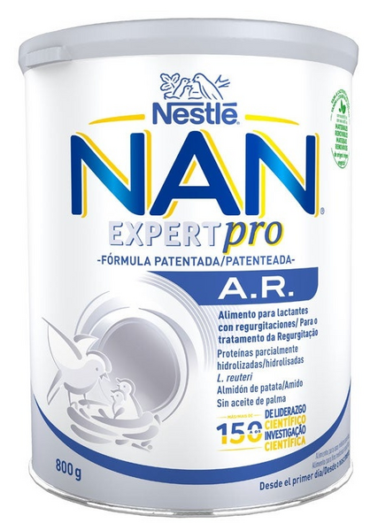 Nestle NAN Expert AR  Alimento Para Lactantes Con Regurgitaciones 800 Gr