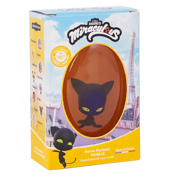 & Miraculous Savon Solide Vanille Figurine Plagg 75g 2