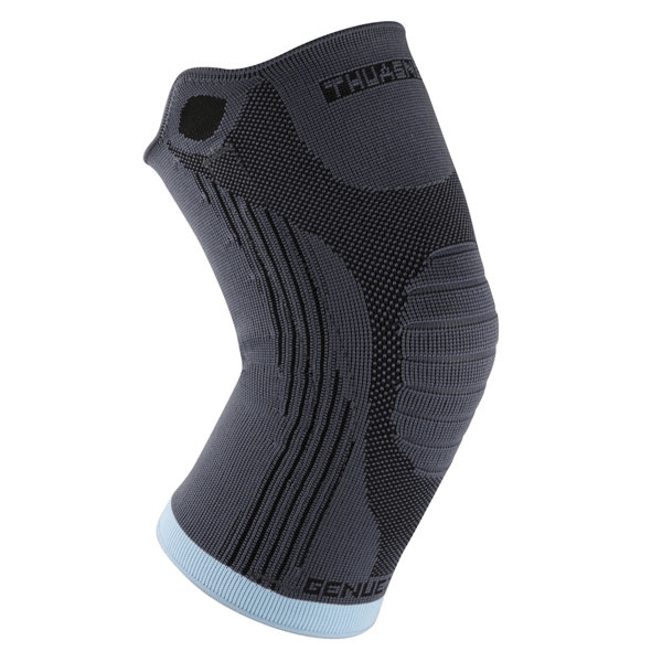 GenuExtrem Genouillère Proprioceptive Souple Renforcée Taille 3 Gris