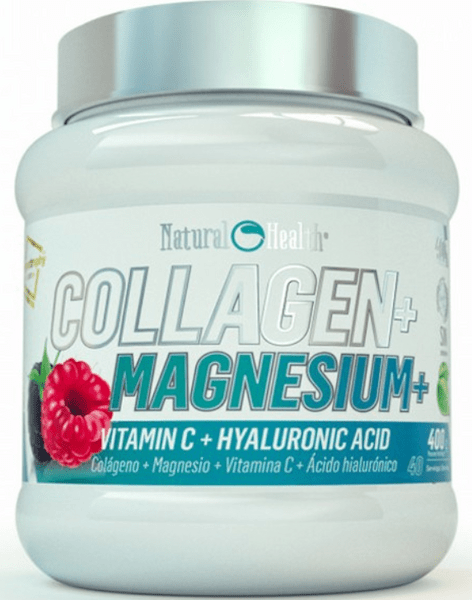 Natural Health Collagen+ Y Magnesium+ Articualciones Sabor Frutos Del Bosque 400 Gr