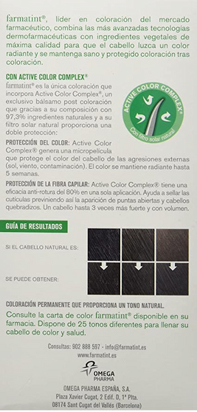 Farmatint 2 N Moreno 150ml