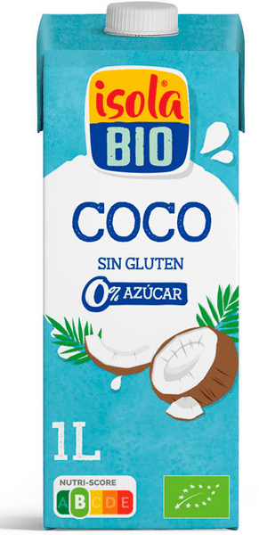 Isola Bio Bebida De Coco Sin Azúcar 1 L