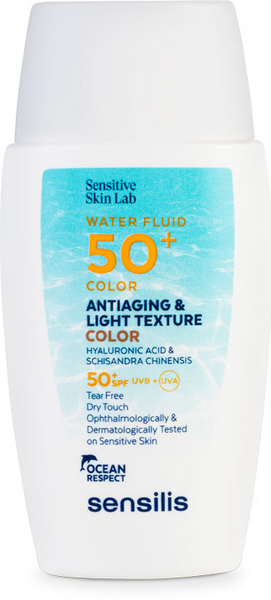 Sensilis Water Fluid SPF50+ Antiedad Fluido Con Color 40ml