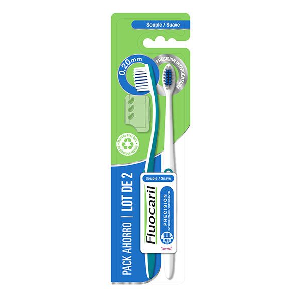 Brosse à dents Précision Interdentaire Souple 0,20mm 2PC