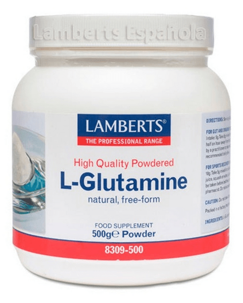 Lamberts L-Glutamina En Polvo 500 G