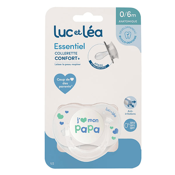 Sucette essentiel j'aime Papa  0-6M 2