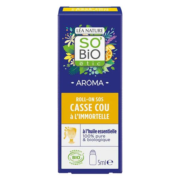 So'Bio Étic Roll-On SOS Immortelle Bleus et Bosses Bio 5ml 2